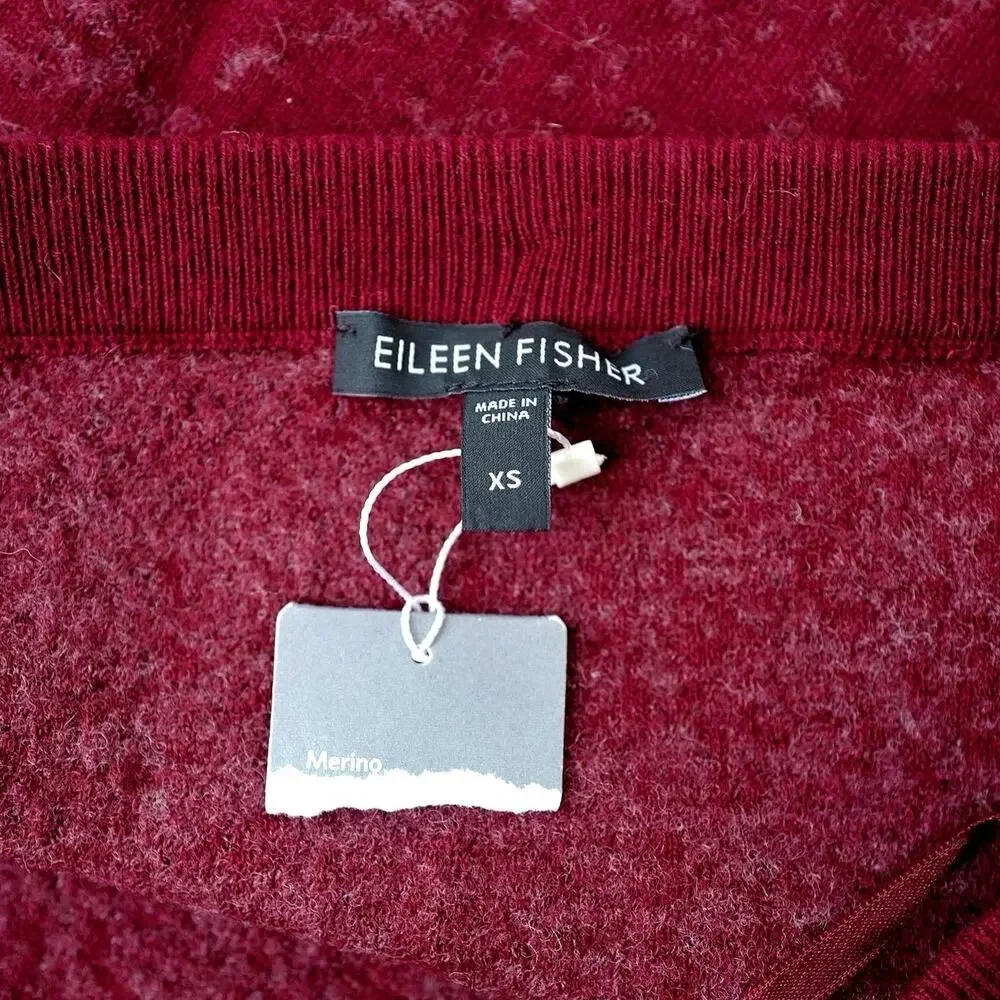 Eileen Fisher Merino Wool Pencil Skirt | Fall Capsule Staple | Quiet Luxury NWT - Picture 10 of 12